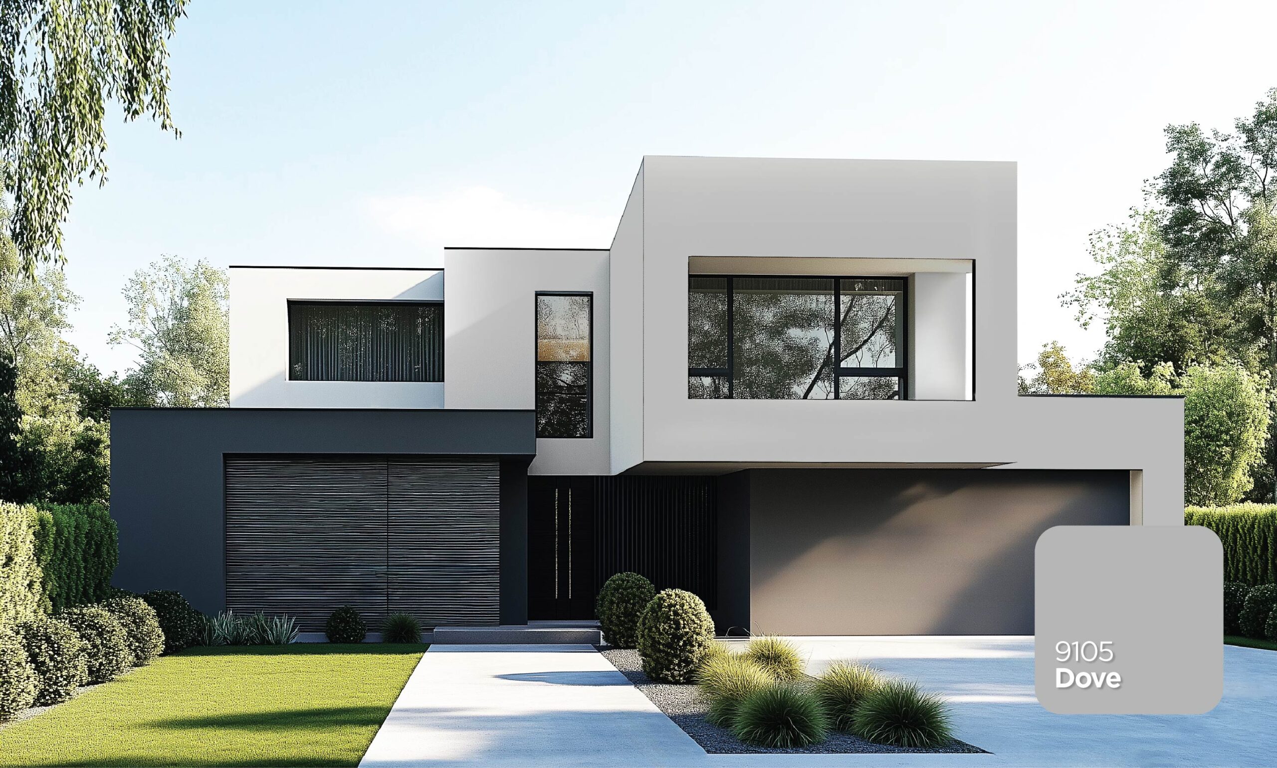 warna cat rumah bagian luar yang elegan