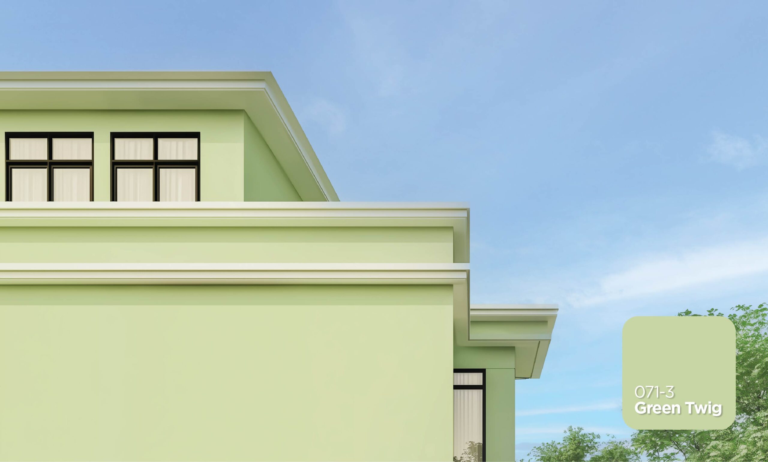 warna cat rumah bagian luar yang elegan